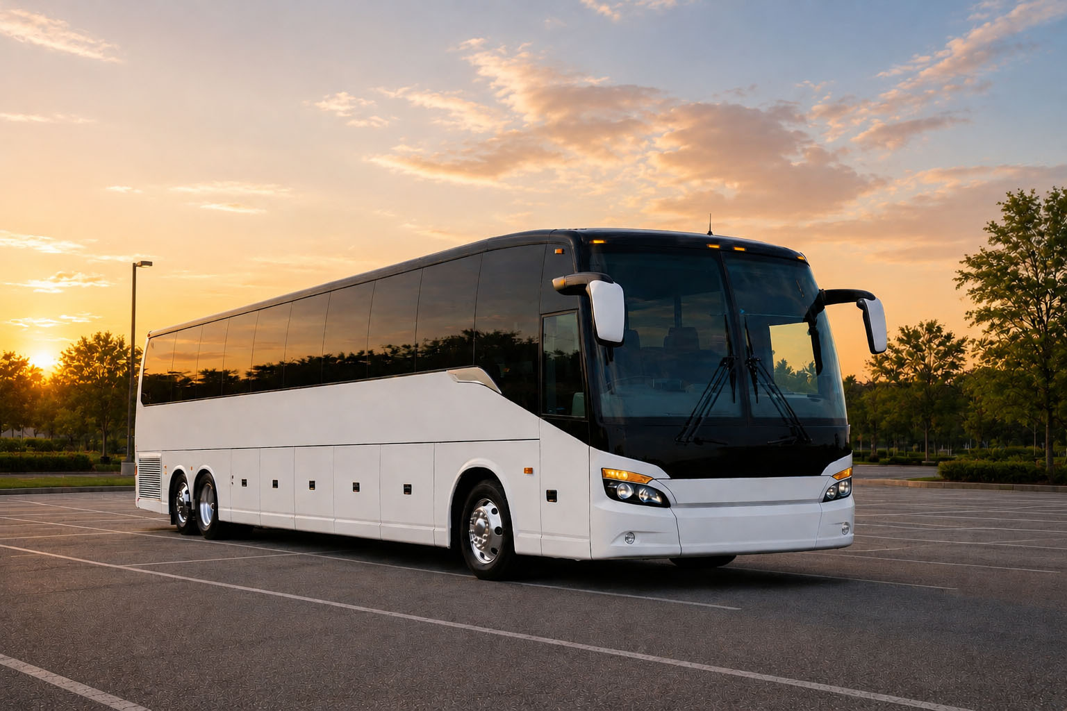 San Francisco coach bus exterior